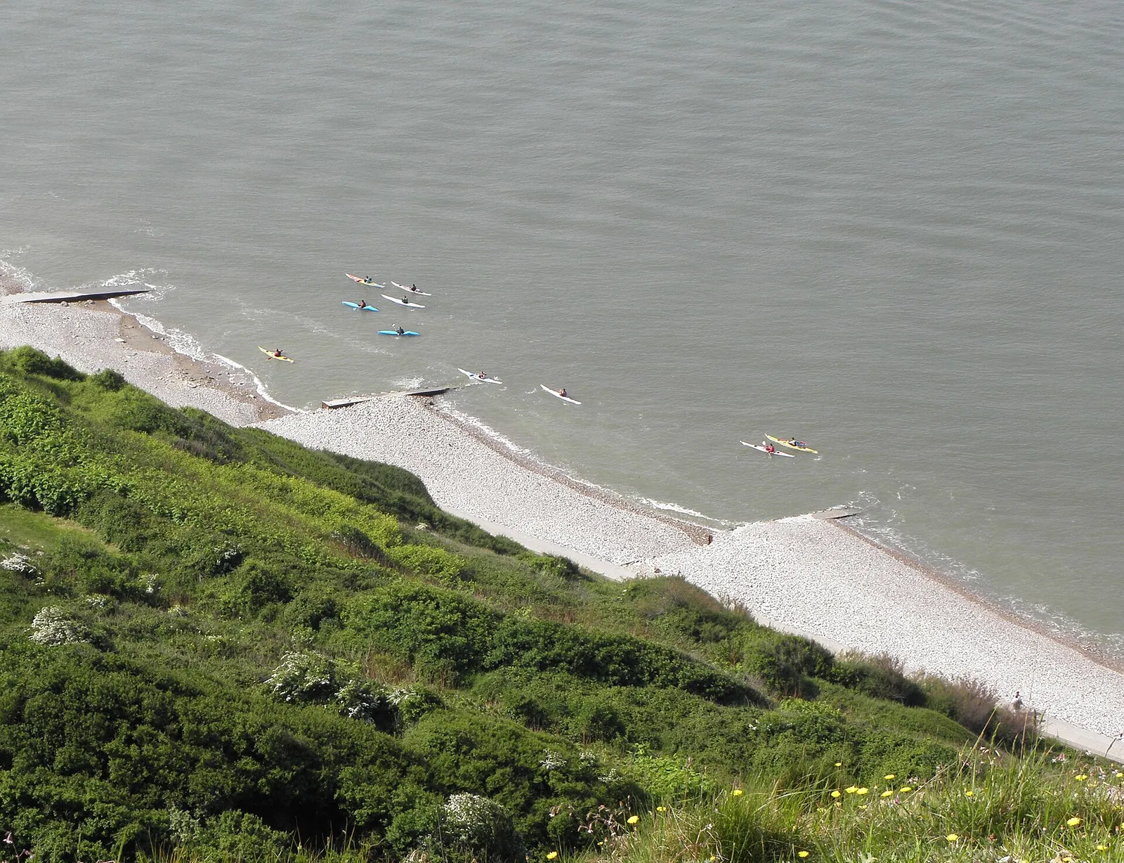 Les falaises du Cap de la Hève, au Havre