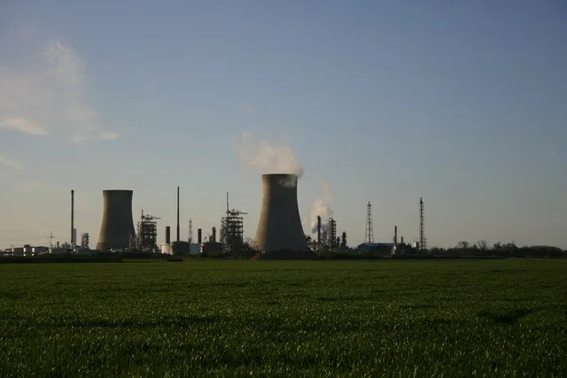 Un complexe chimique industriel (illustration)