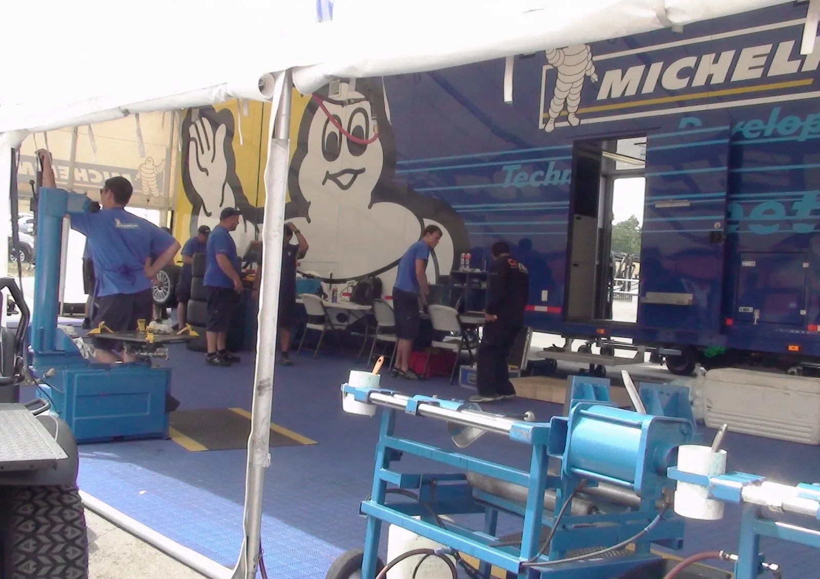Des pneus Michelin (illustration)
