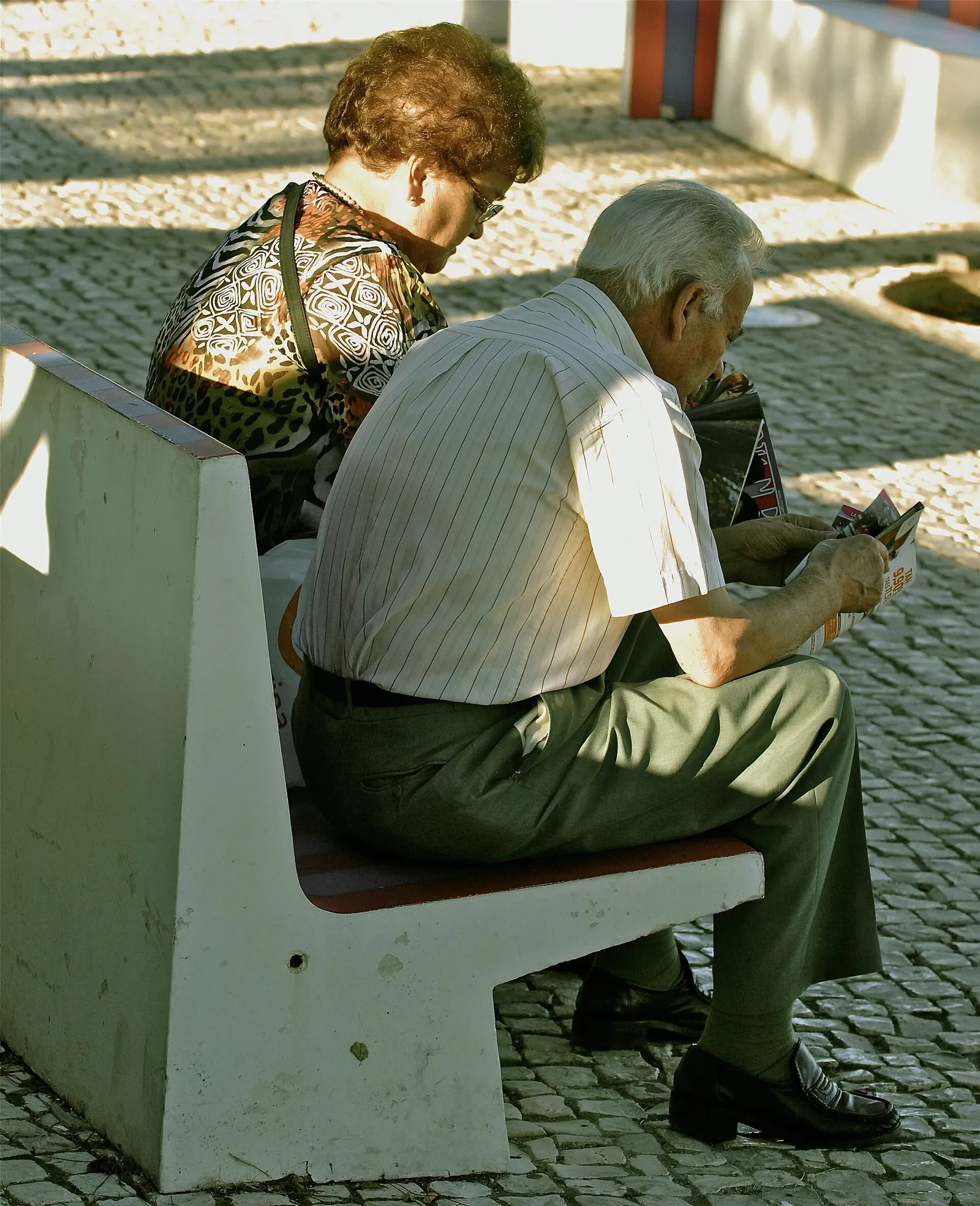 Un couple de personnes âgées (image d'illustration)