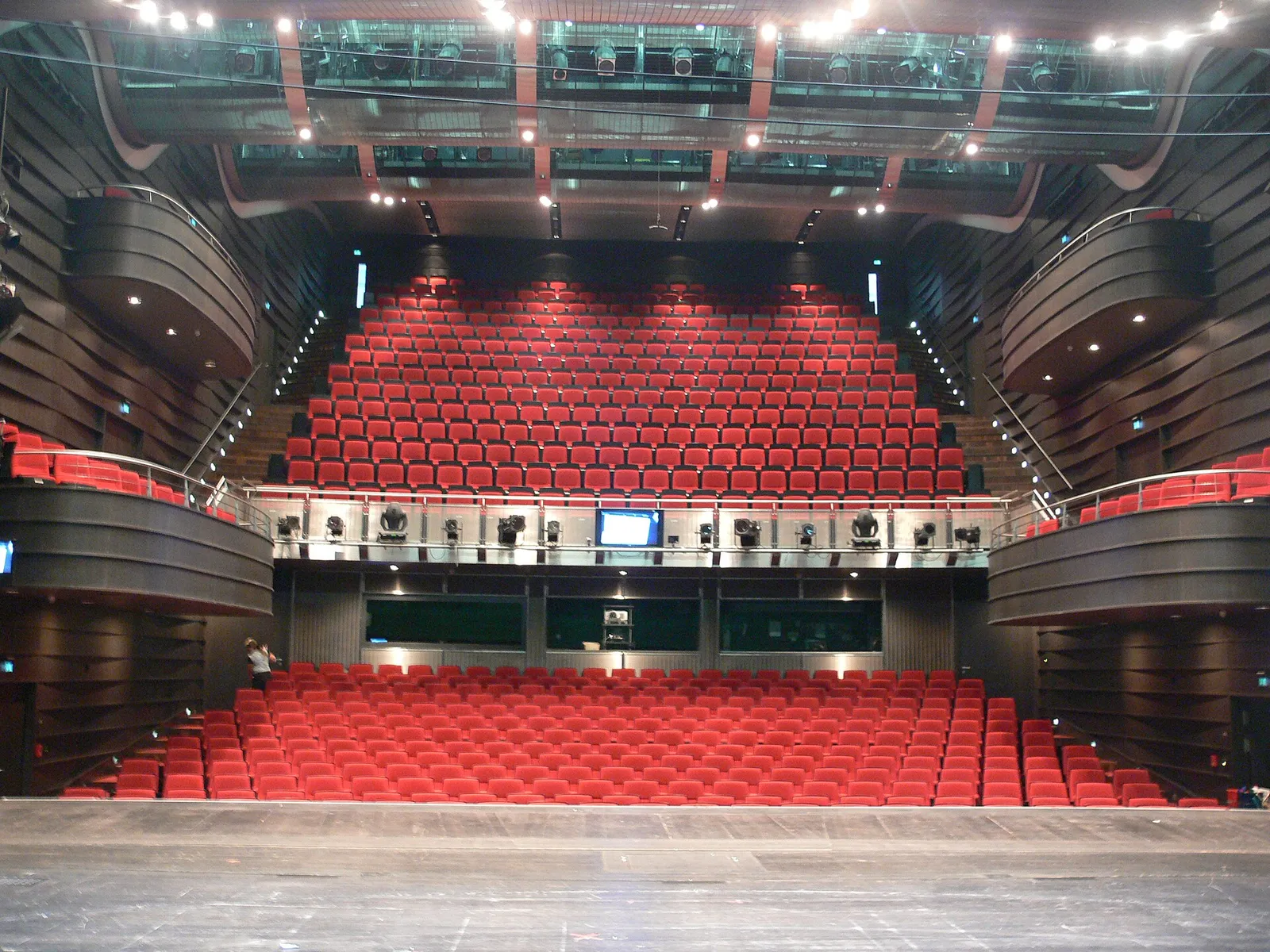 Une salle de théâtre (illustration)