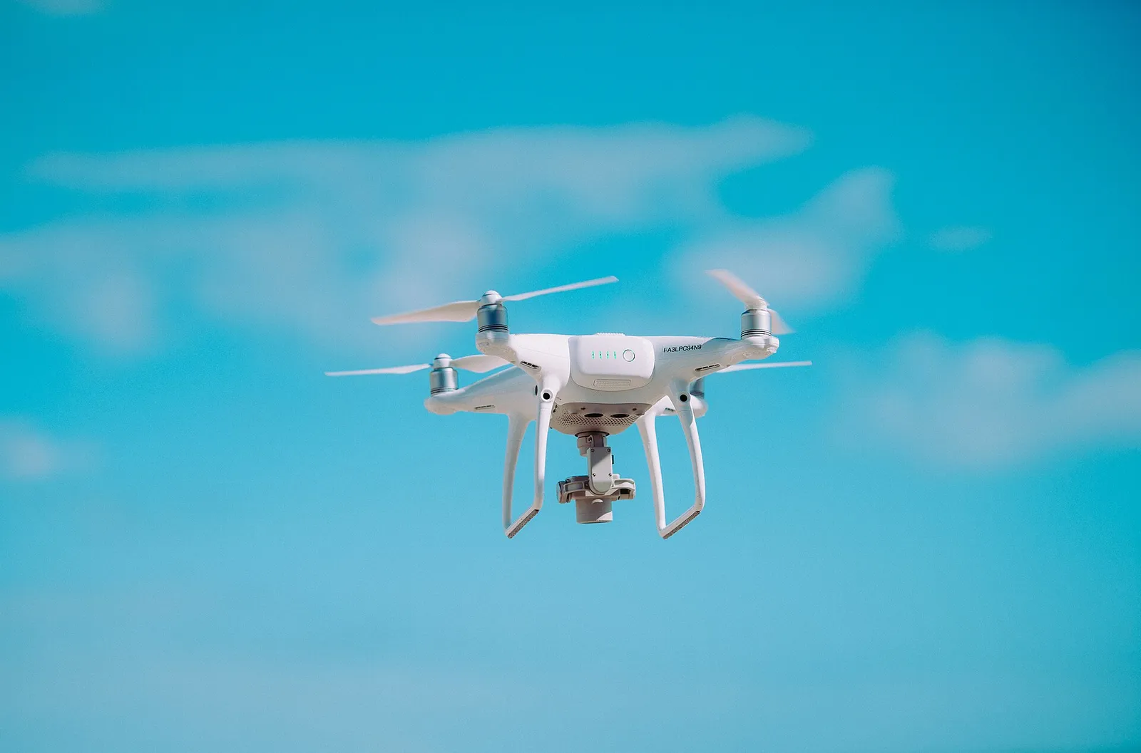 Un drone en vol (illustration)