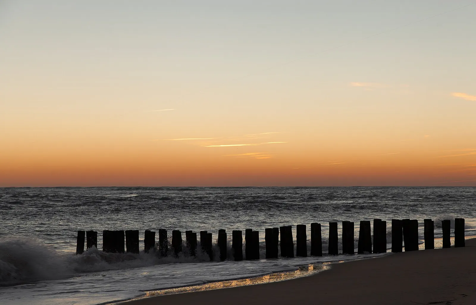 Le littoral du Cap Ferret, sur le bassin d'Arcachon