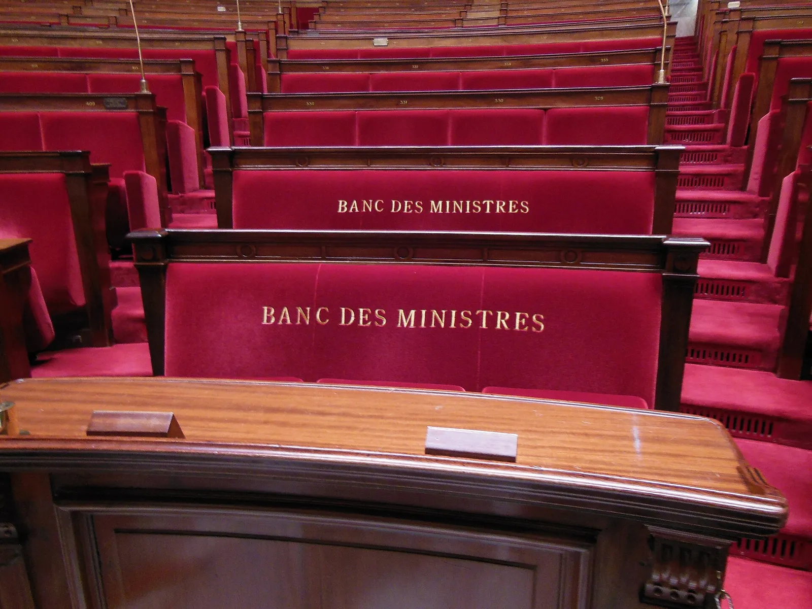 L'hémicycle de l'Assemblée nationale (illustration)