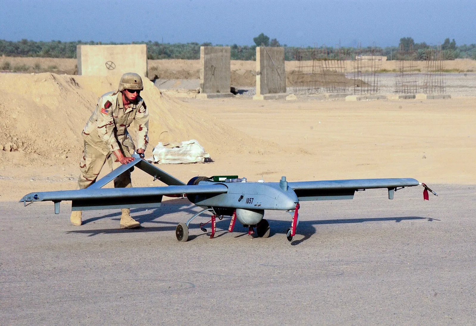 Un drone militaire (image d'illustration)