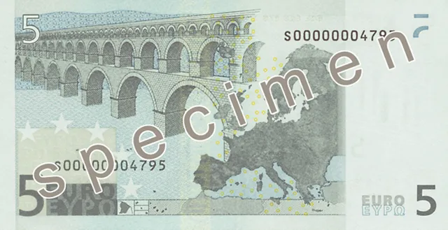 Un billet en euros (illustration)