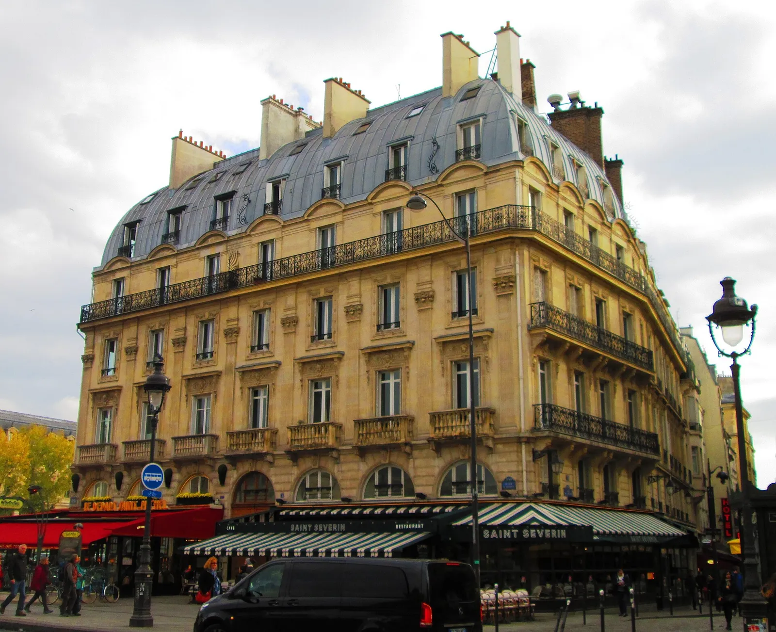 Immeubles d'habitation à Paris (illustration)