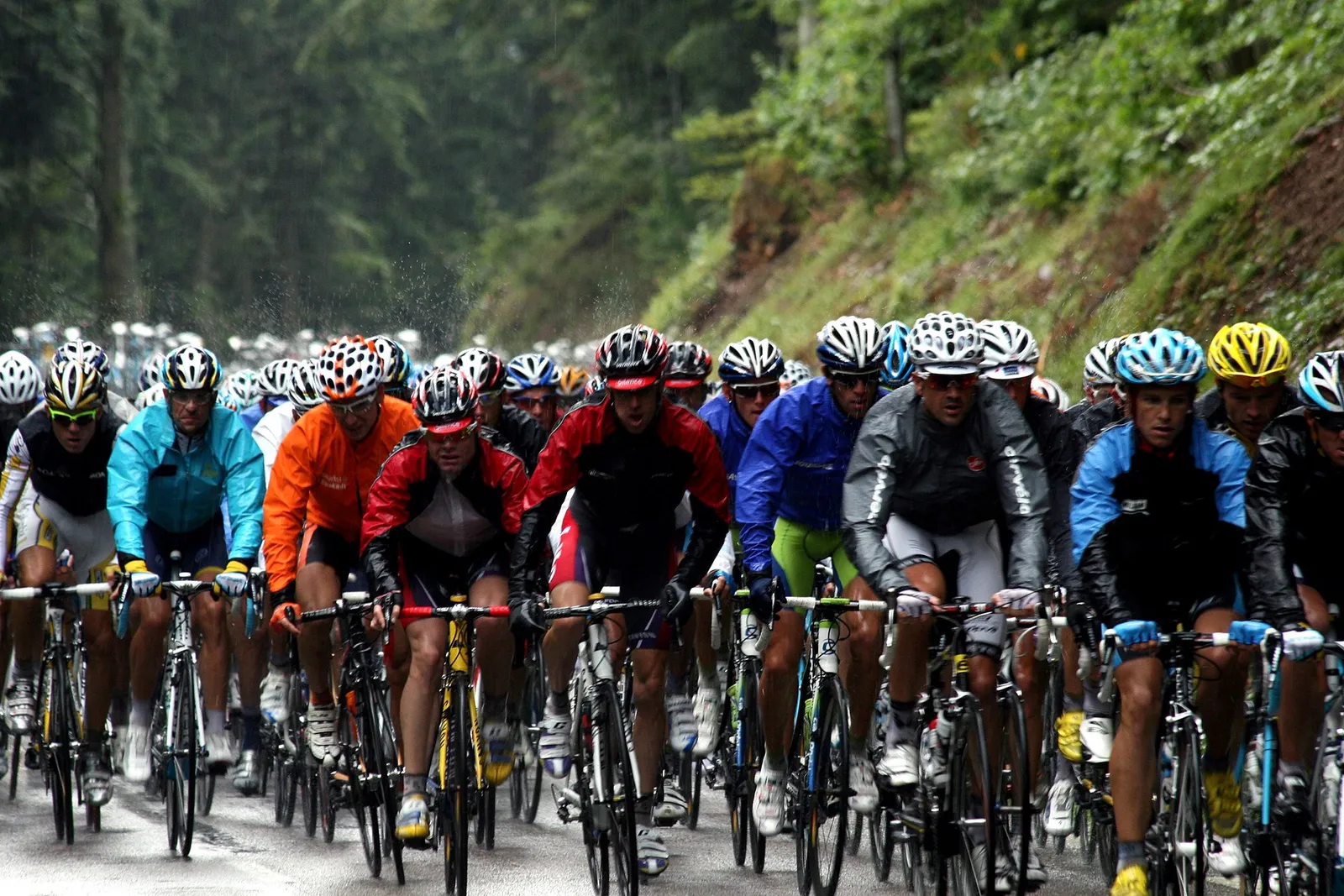 Le peloton du Tour de France (photo d'illustration)