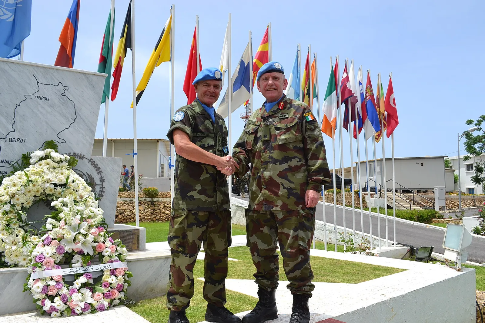 Des Casques bleus de la FINUL au Liban