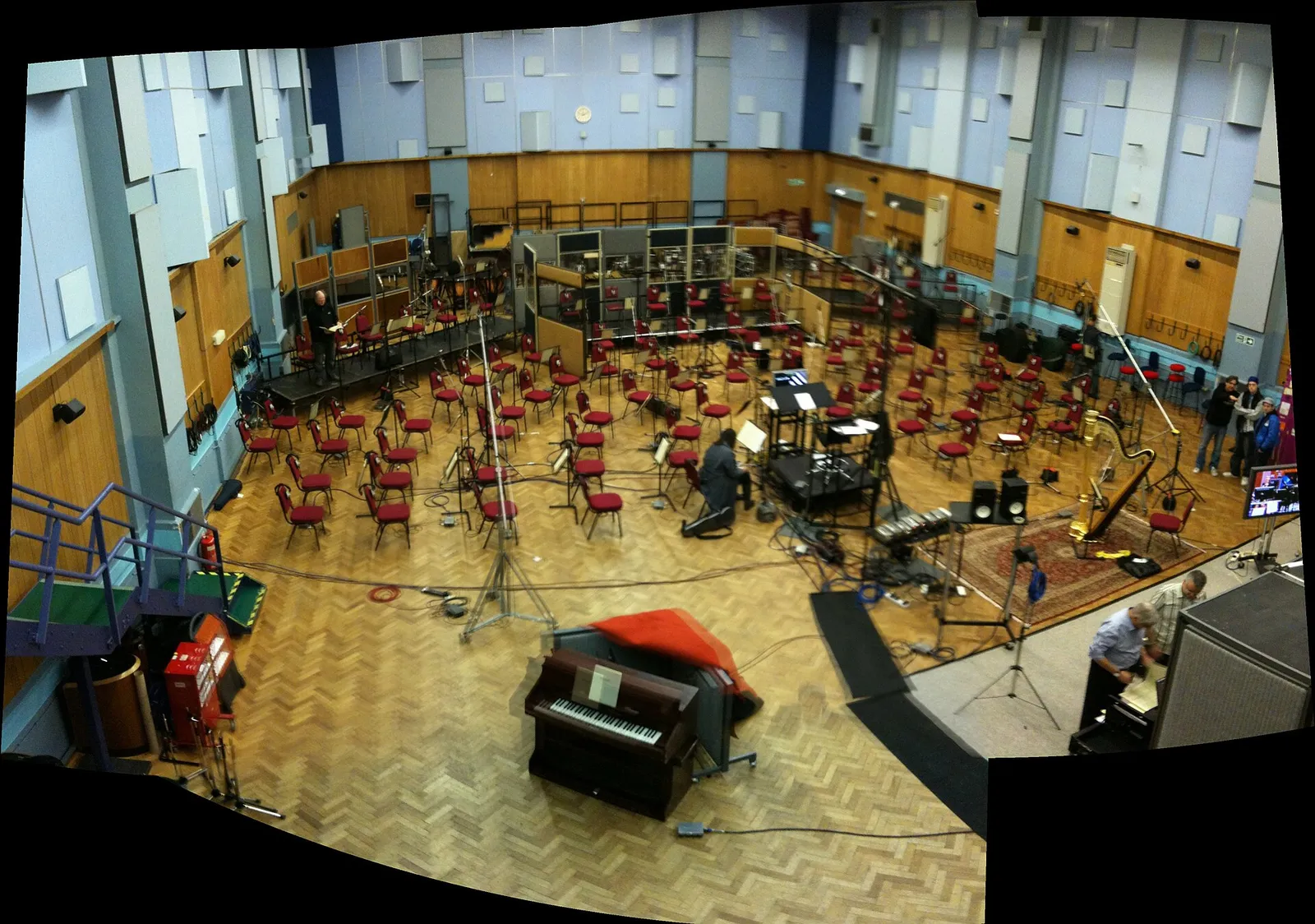 Enregistrement en studio (illustration)