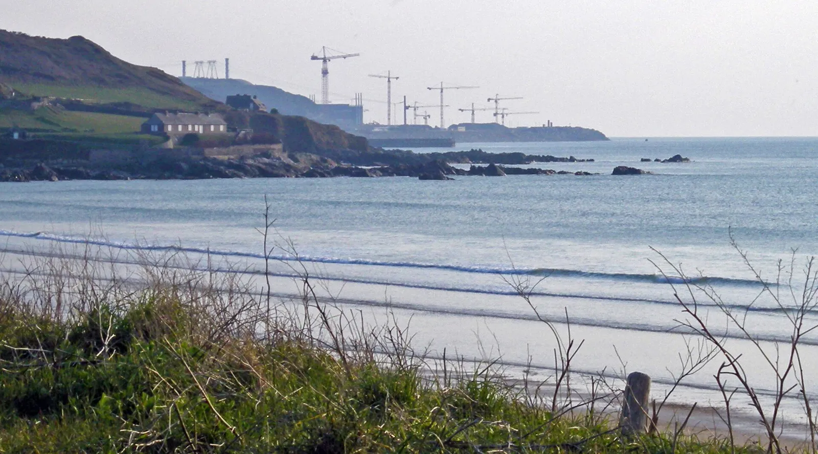La centrale nucléaire de Flamanville, dans la Manche