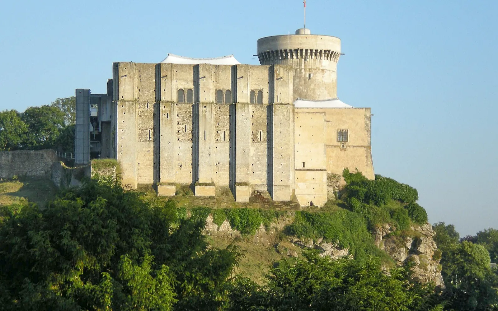 Le château de Falaise, en Normandie