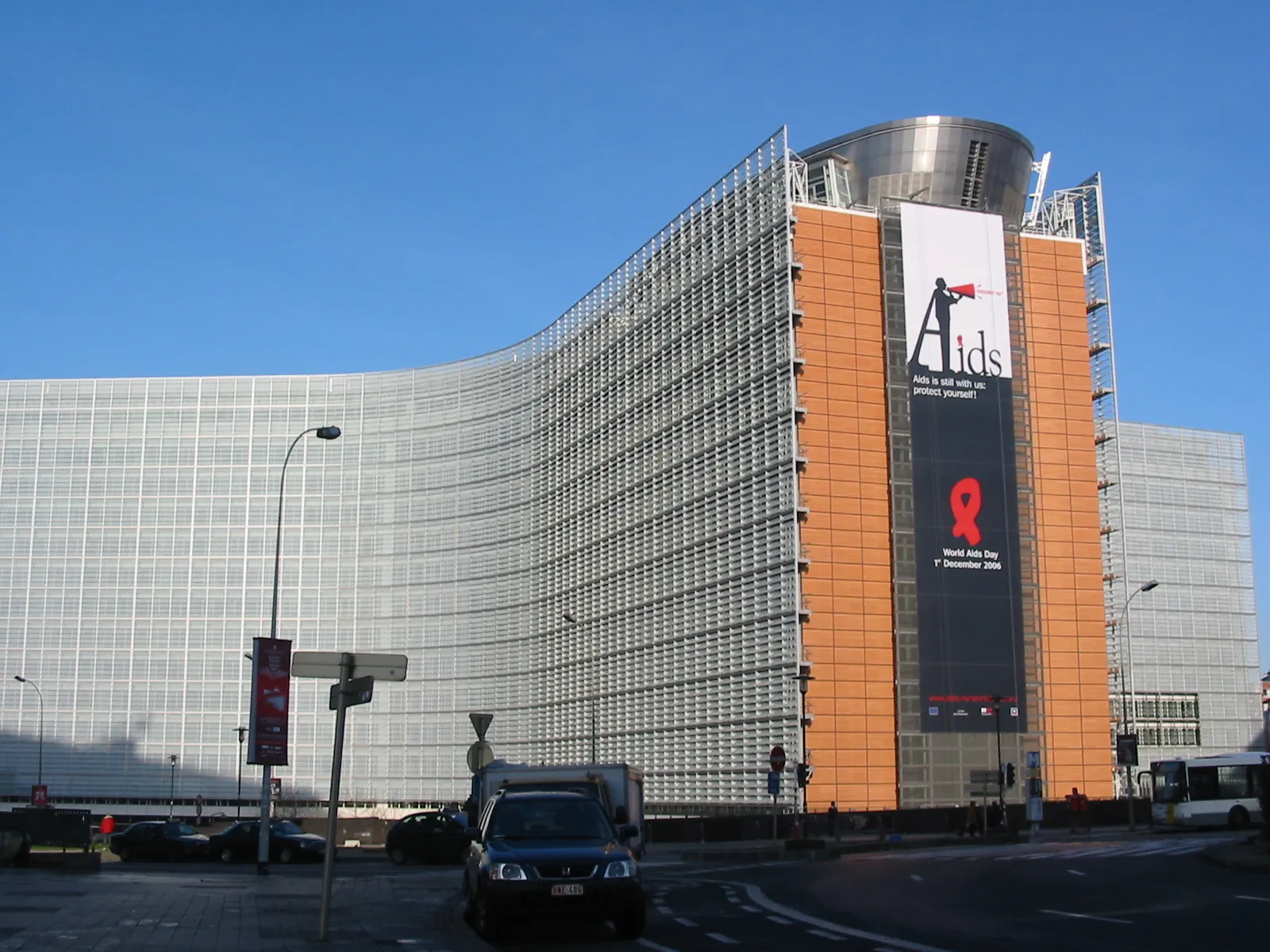 Le bâtiment de la Commission européenne à Bruxelles