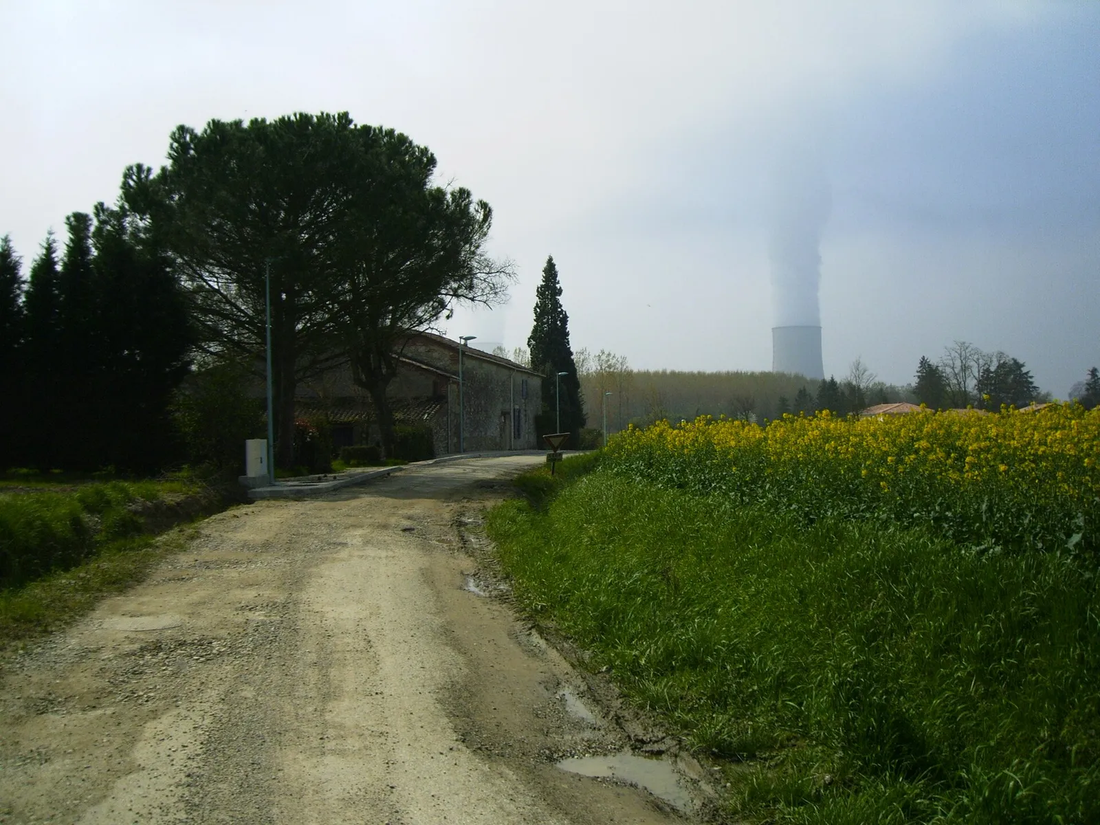 La centrale nucléaire de Golfech (Tarn-et-Garonne)