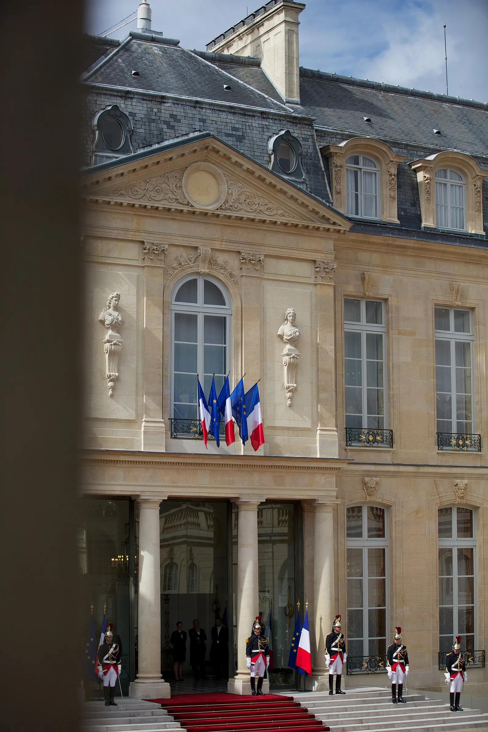 Le palais de l'Élysée, à Paris (illustration)