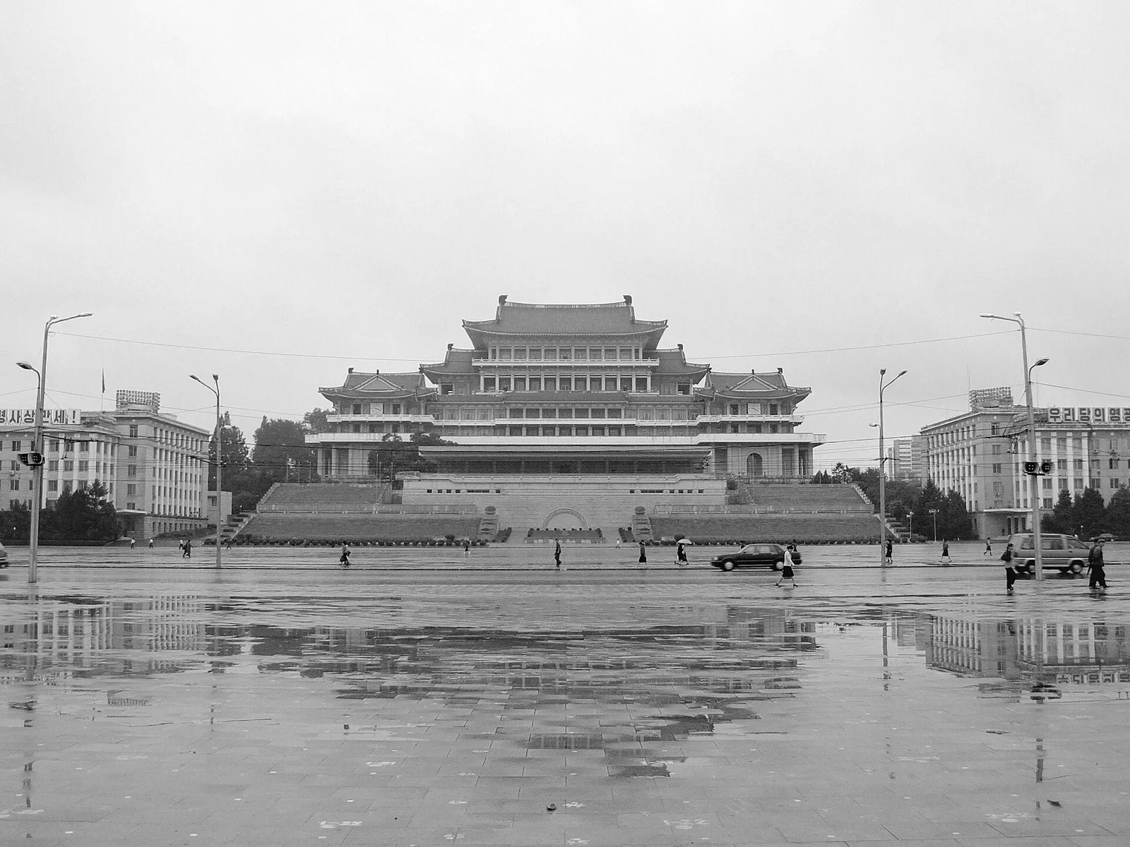 Pyongyang, capitale de la Corée du Nord (illustration)