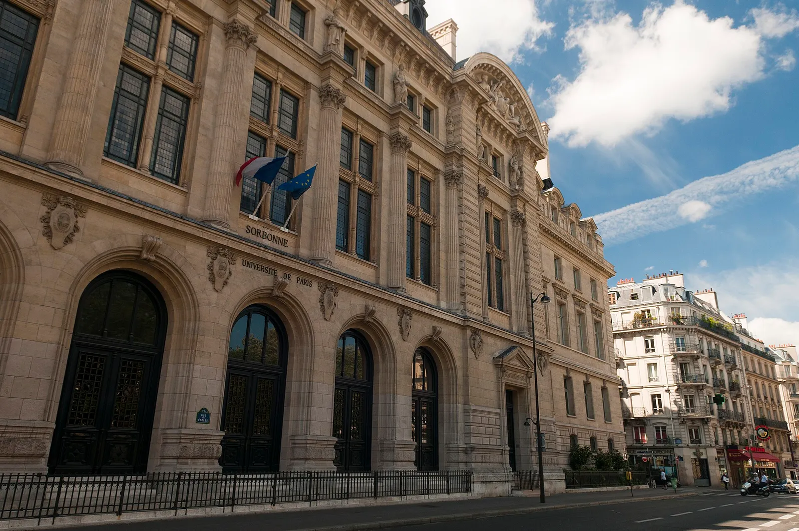 La Sorbonne, à Paris (illustration)