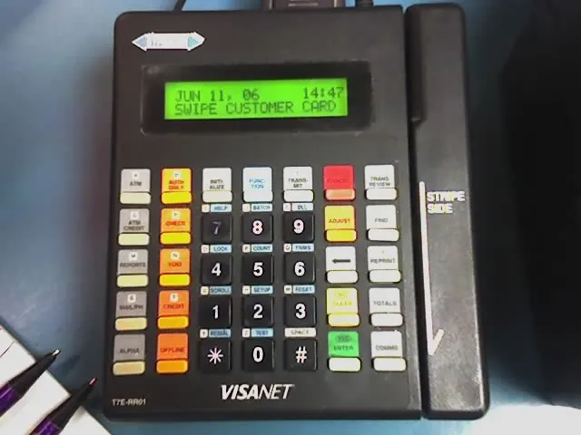 Un terminal de paiement (illustration)