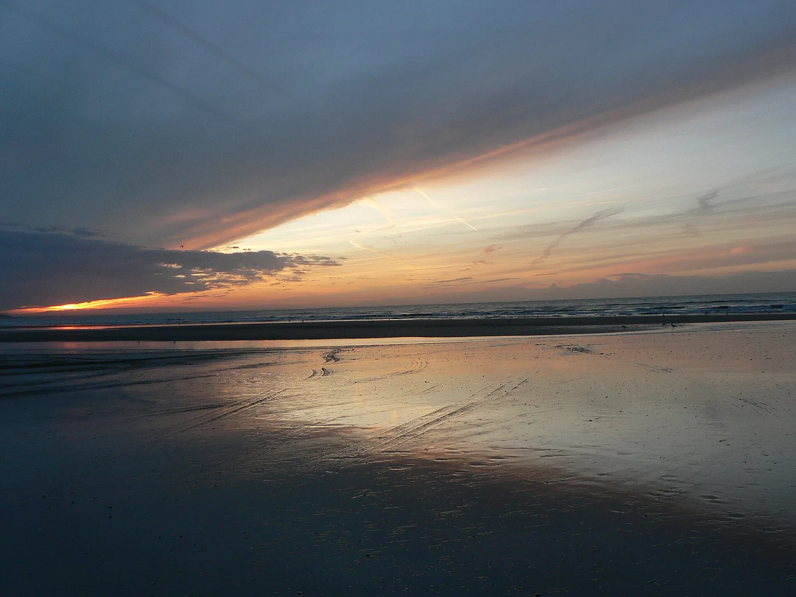 La plage de Deauville, en Normandie