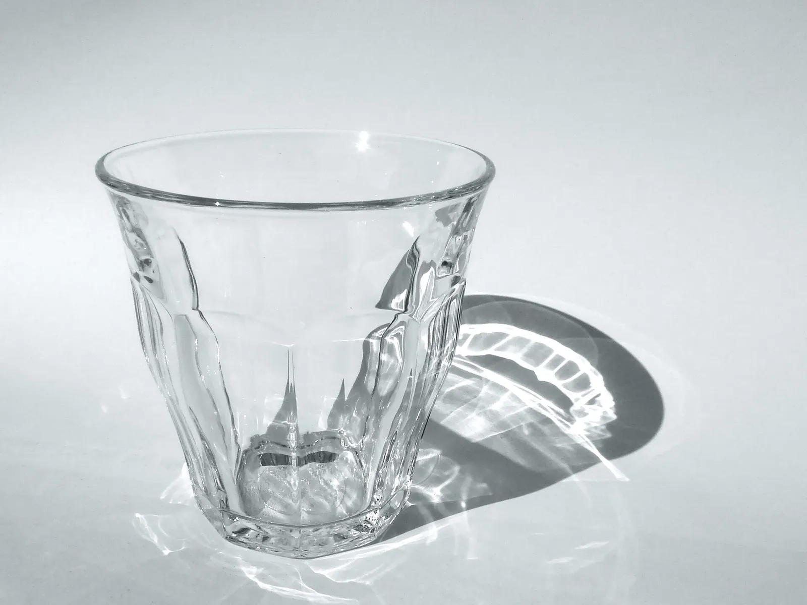Un verre Duralex modèle « Picardie » (illustration)