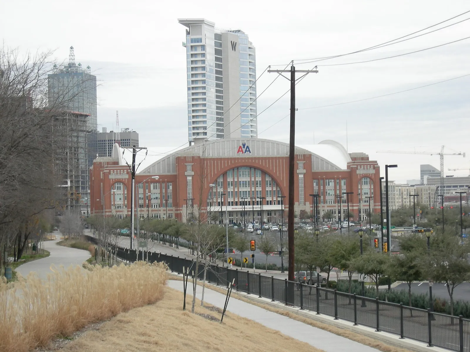 L'American Airlines Center de Dallas, salle des Mavericks