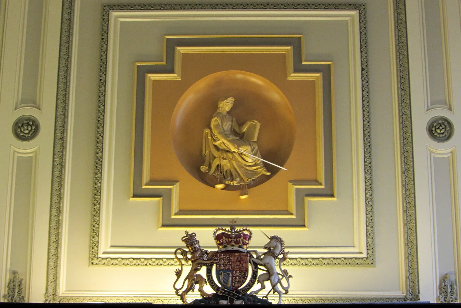 L'intérieur d'une salle d'audience (image d'illustration)