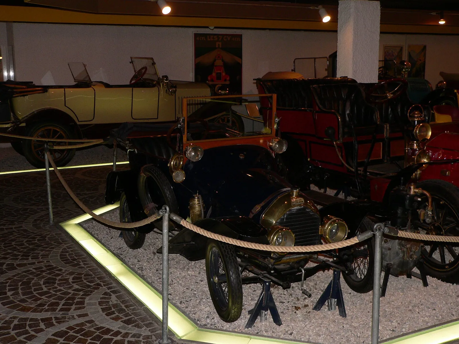 Une Lion-Peugeot de 1913 exposée en musée