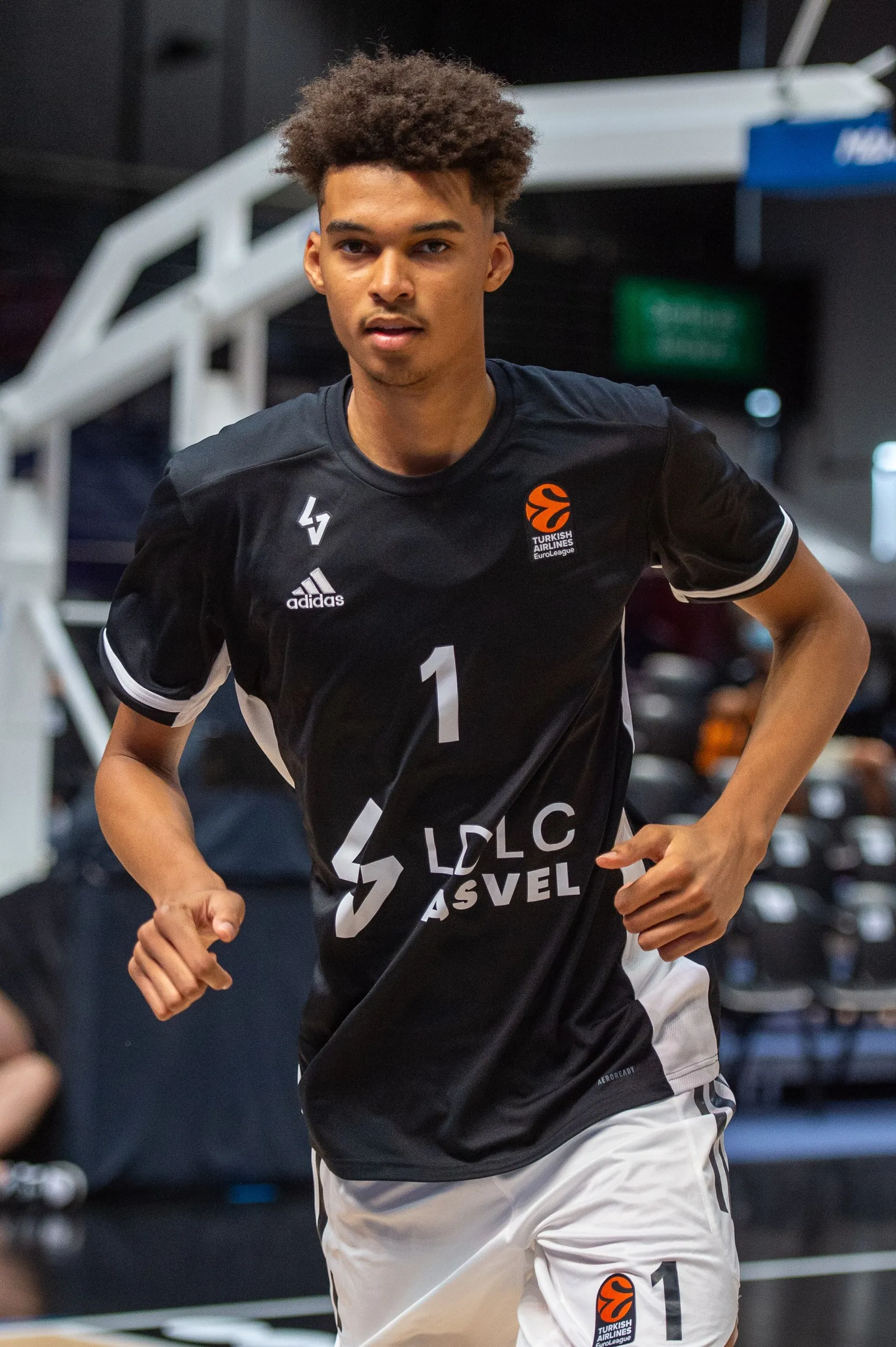 Victor Wembanyama sous le maillot de l'ASVEL
