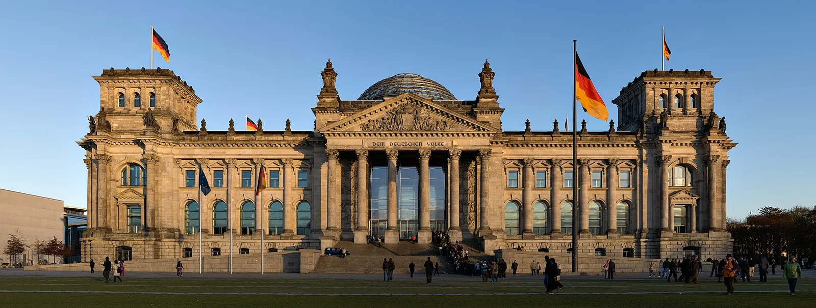Le Reichstag, siège du Bundestag, à Berlin