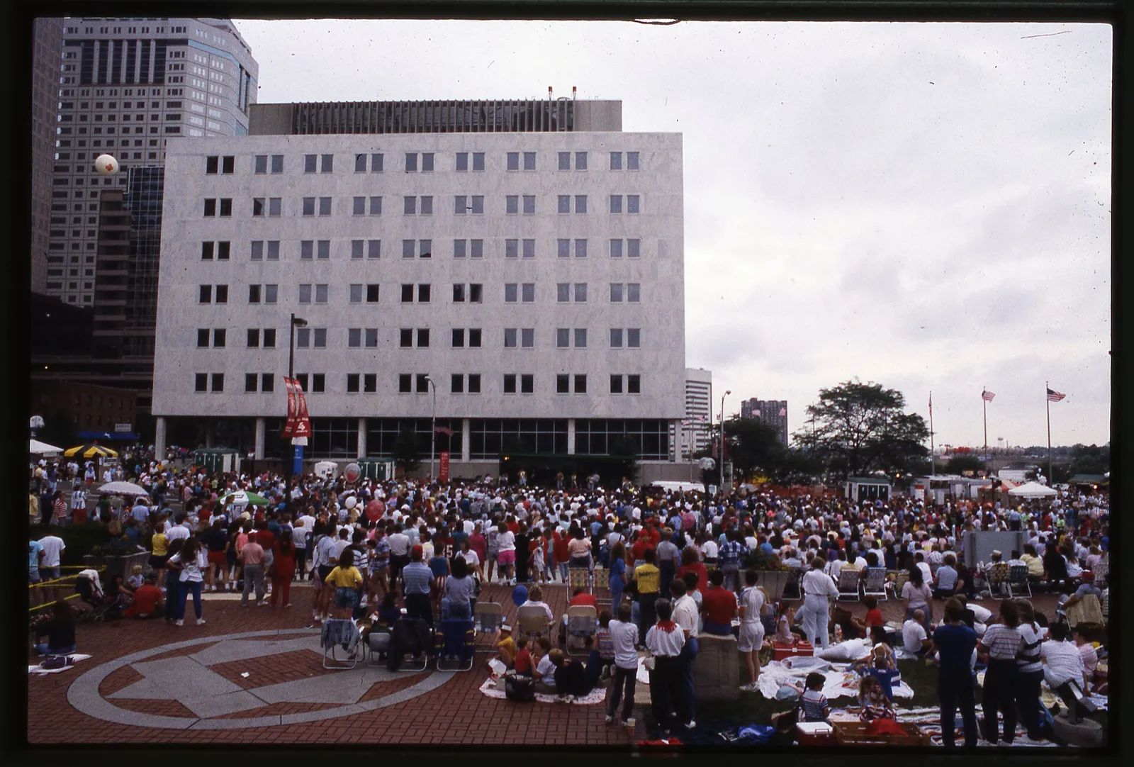Foule lors d'un festival de musique (image d'illustration)