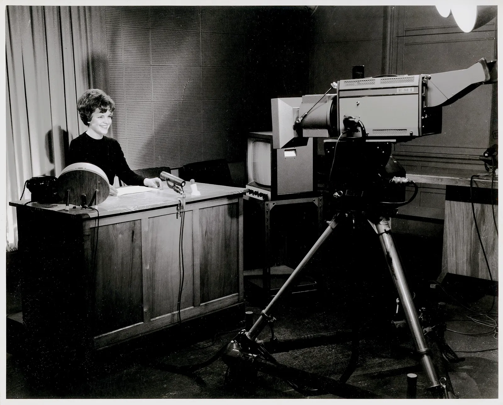 Un studio de télévision (illustration)