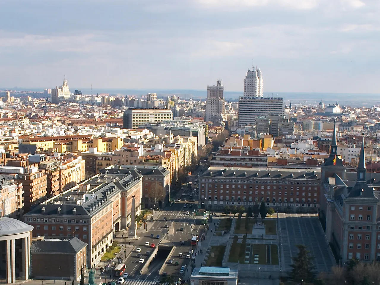 Vue de Madrid (illustration)