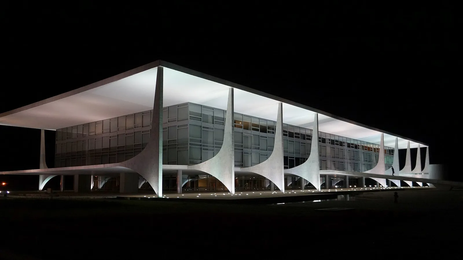Le palais du Planalto, siège de la présidence brésilienne, à Brasília