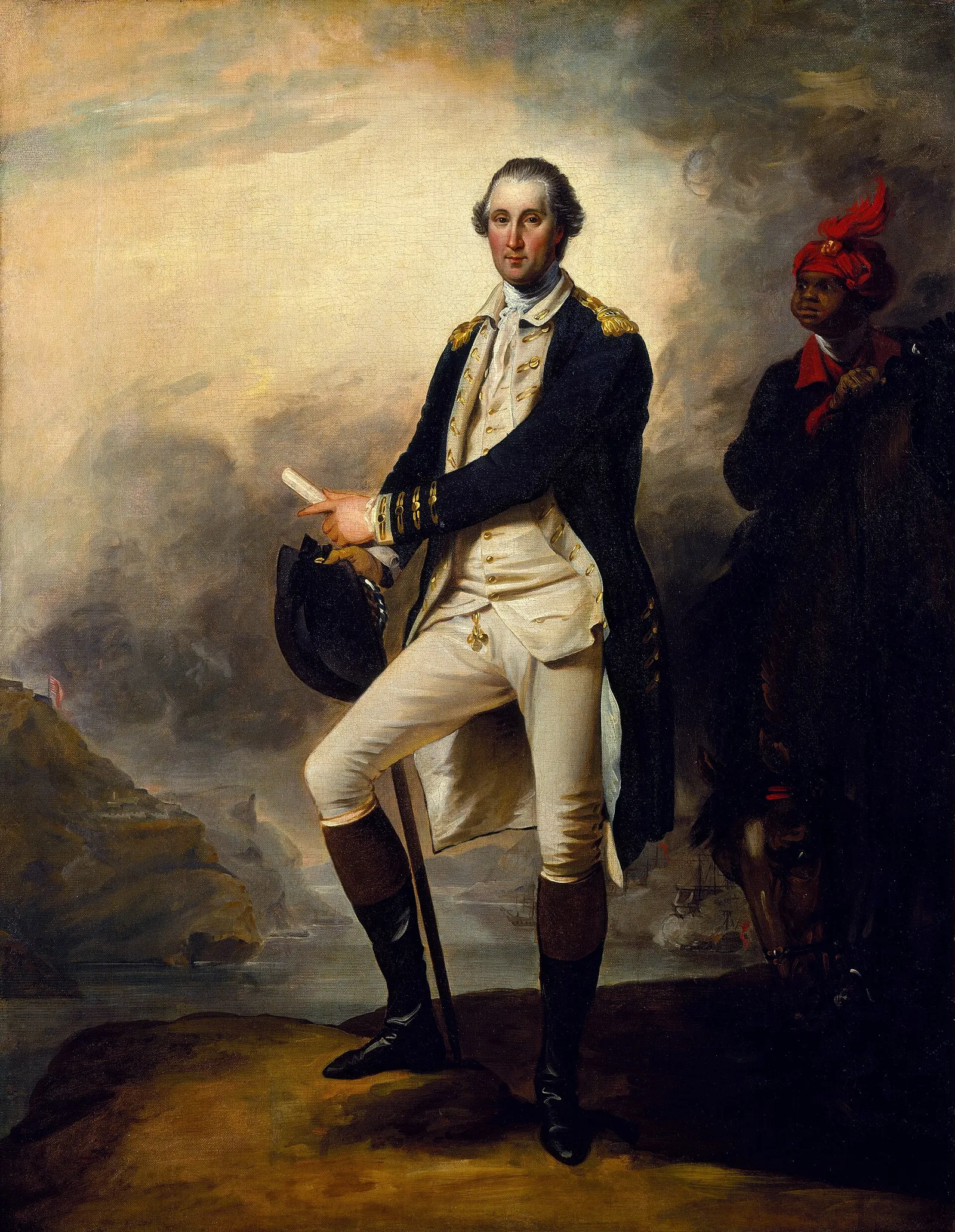 Portrait de George Washington par John Trumbull (1780)
