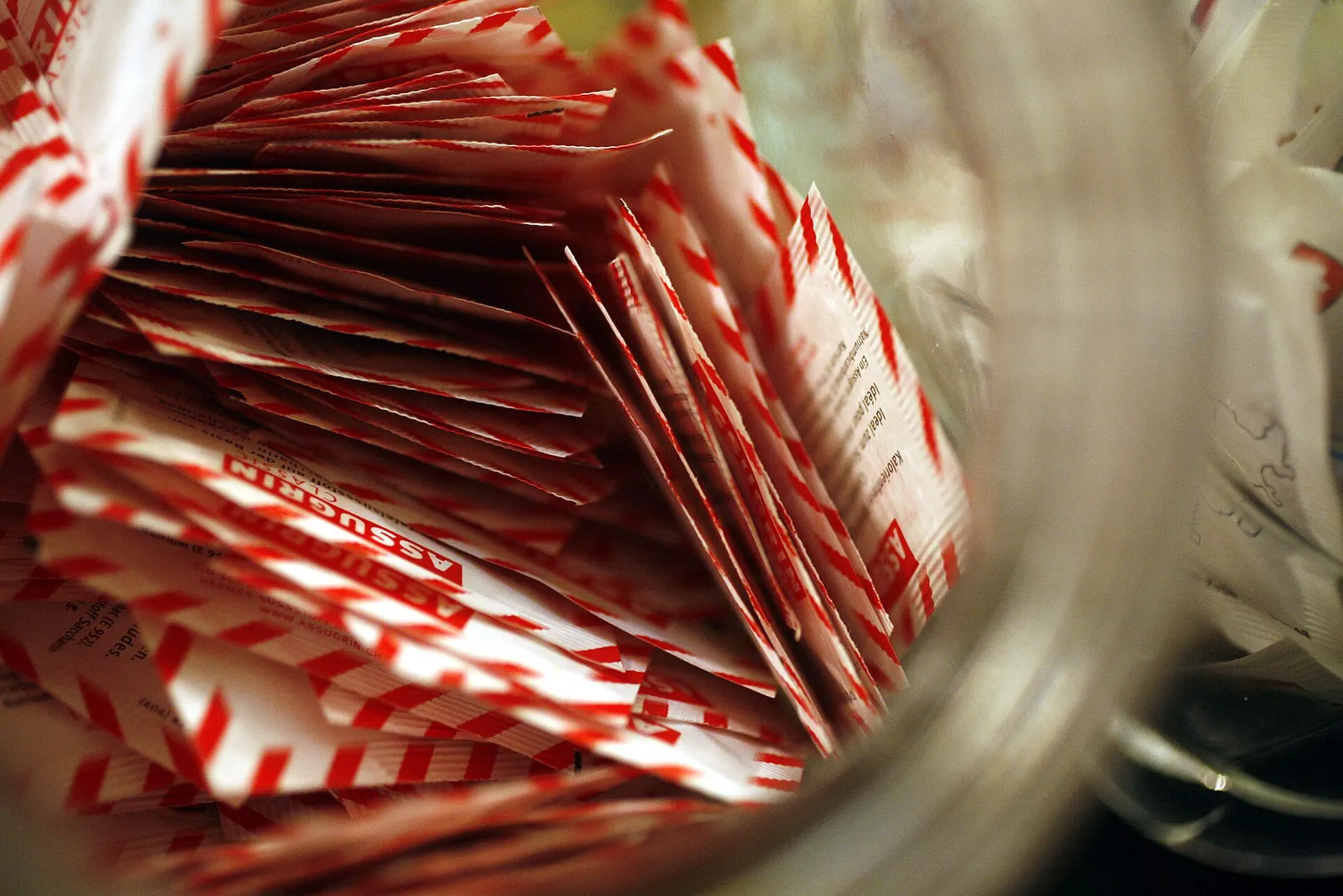 Sachets d'édulcorant de table