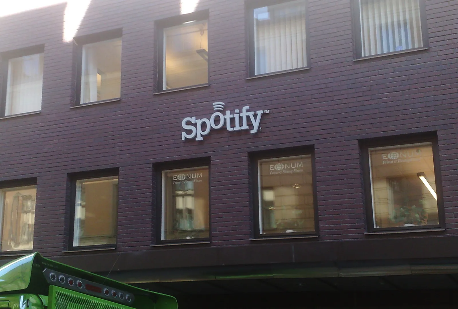 Le siège de Spotify