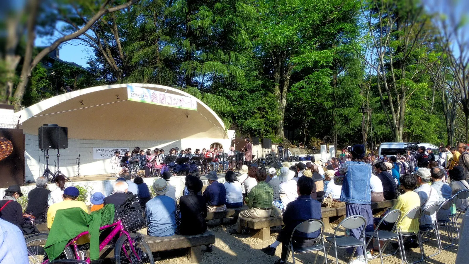 Concert et public (illustration)