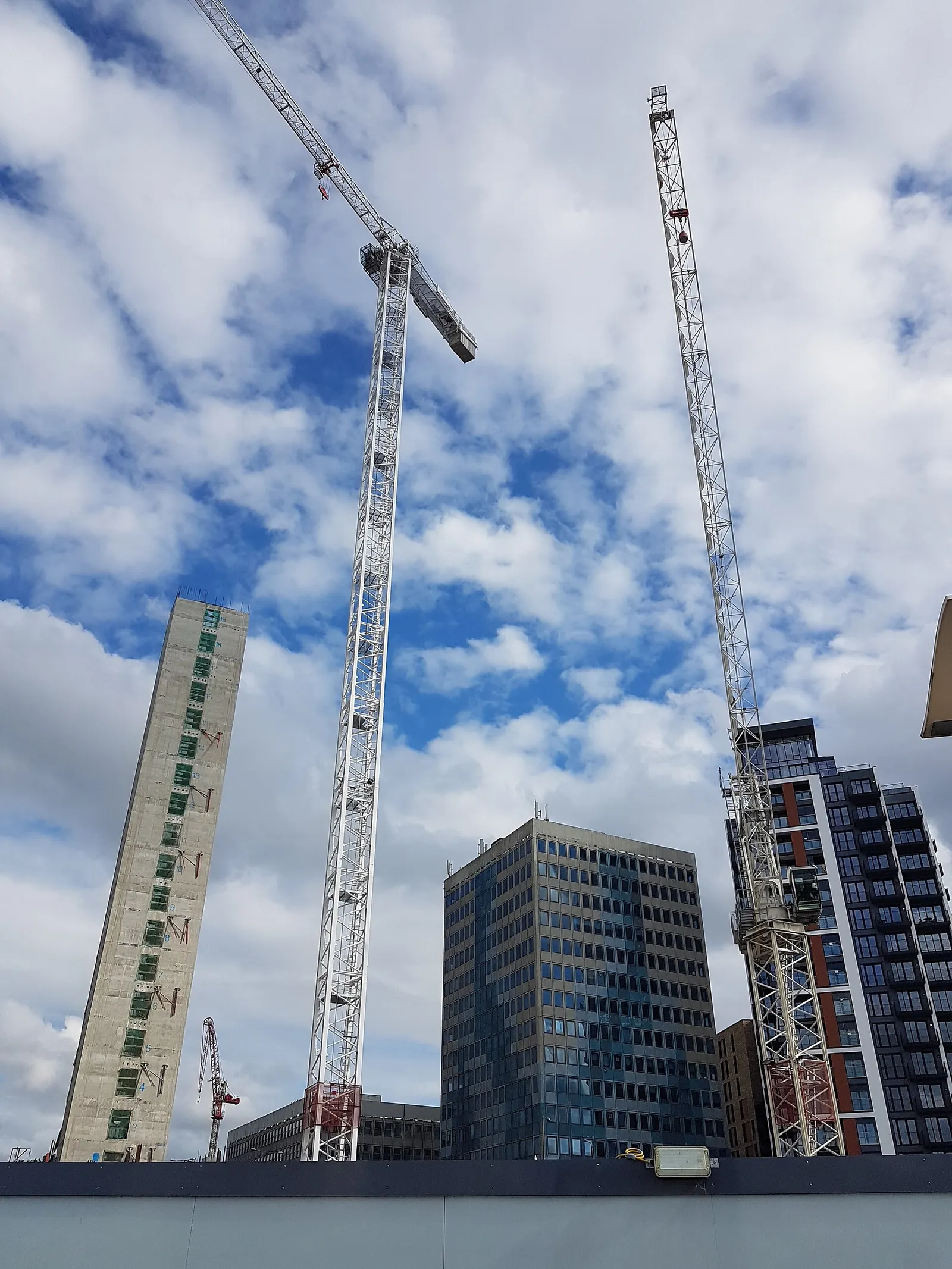 Un chantier de construction de logements (illustration)