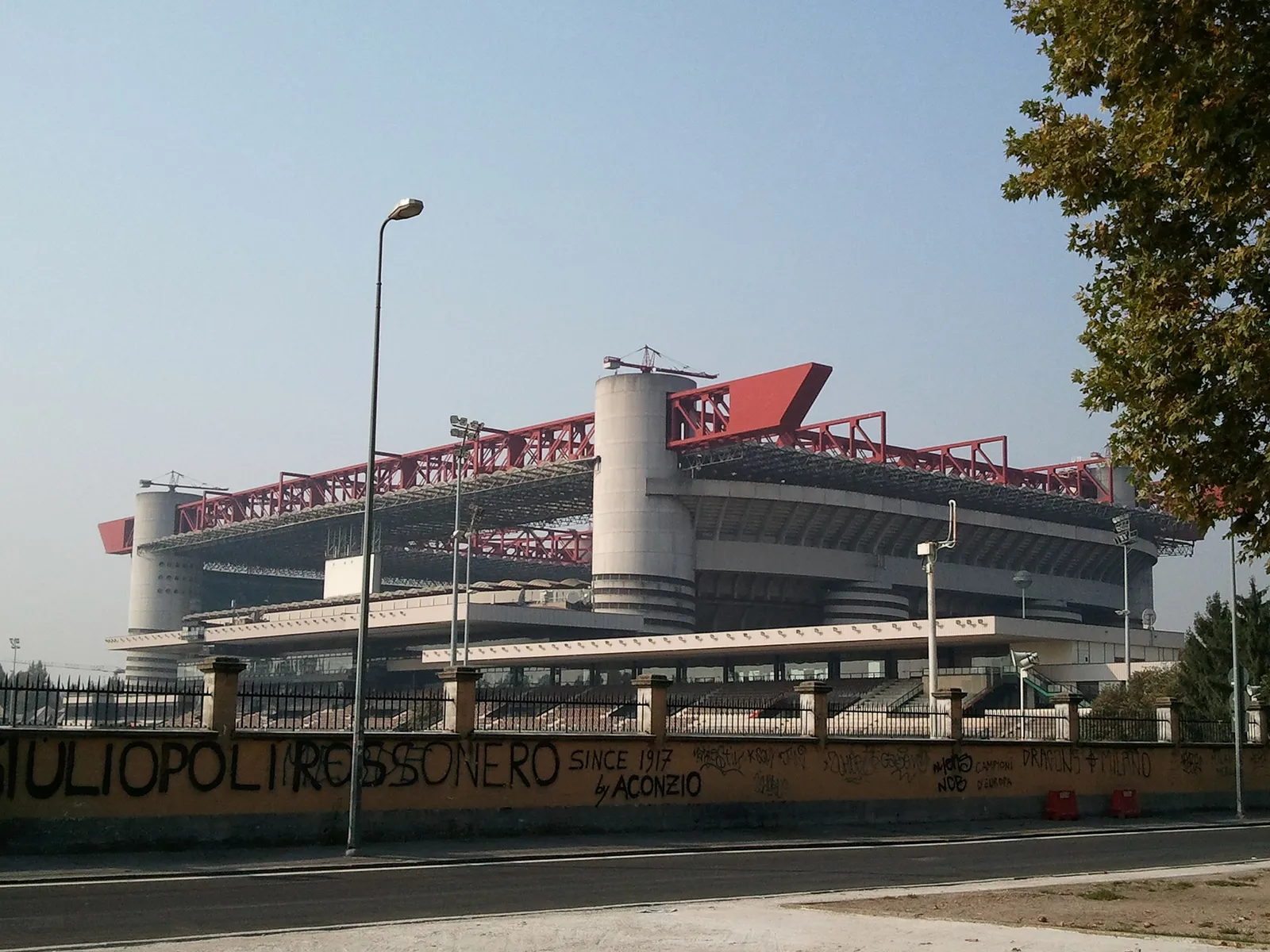 Le stade San Siro, à Milan, où Franco Baresi a joué toute sa carrière