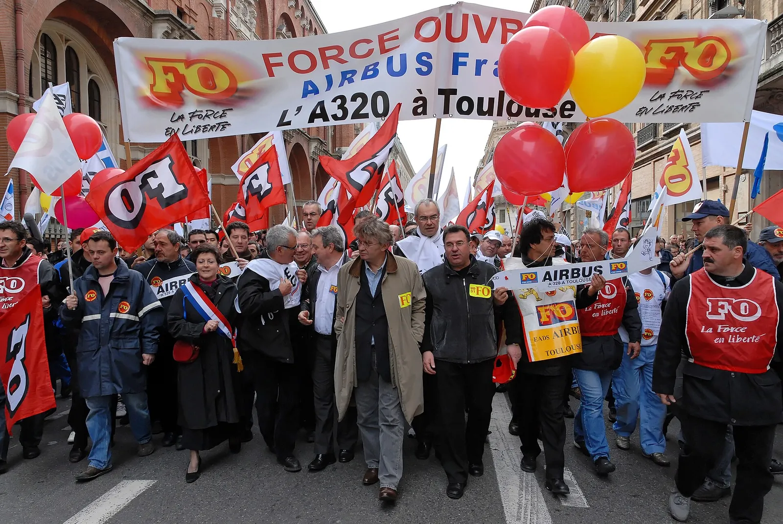 Une manifestation syndicale en France (illustration)