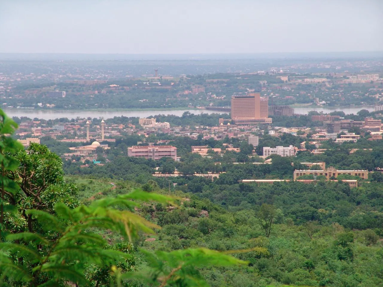Une rue de Bamako, capitale du Mali (illustration)