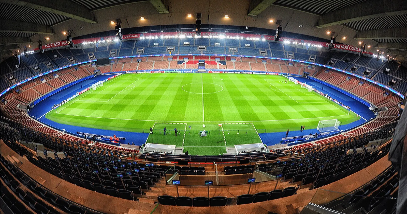 Le Parc des Princes, à Paris