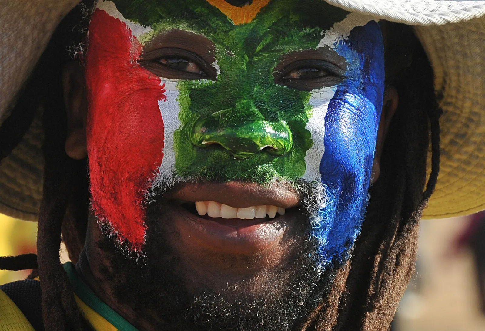 Supporters devant un match de l'équipe de France en Coupe du monde (illustration)