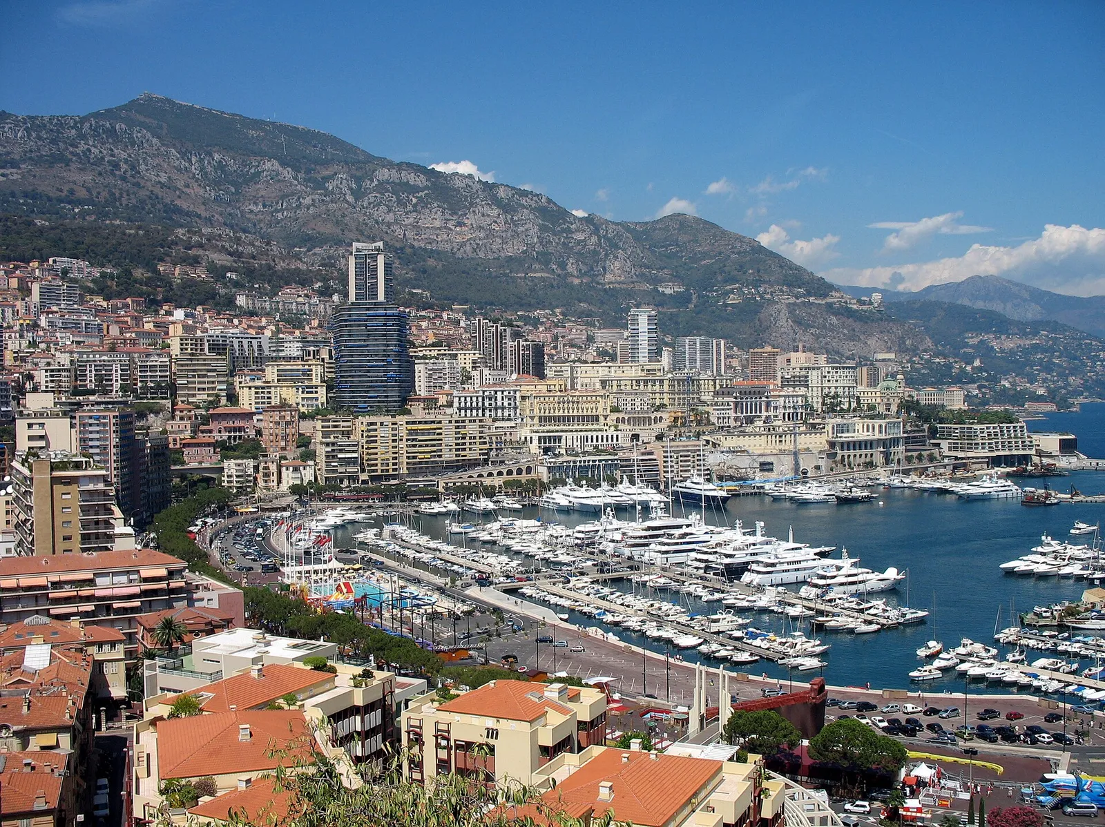 Vue de Monaco (illustration)