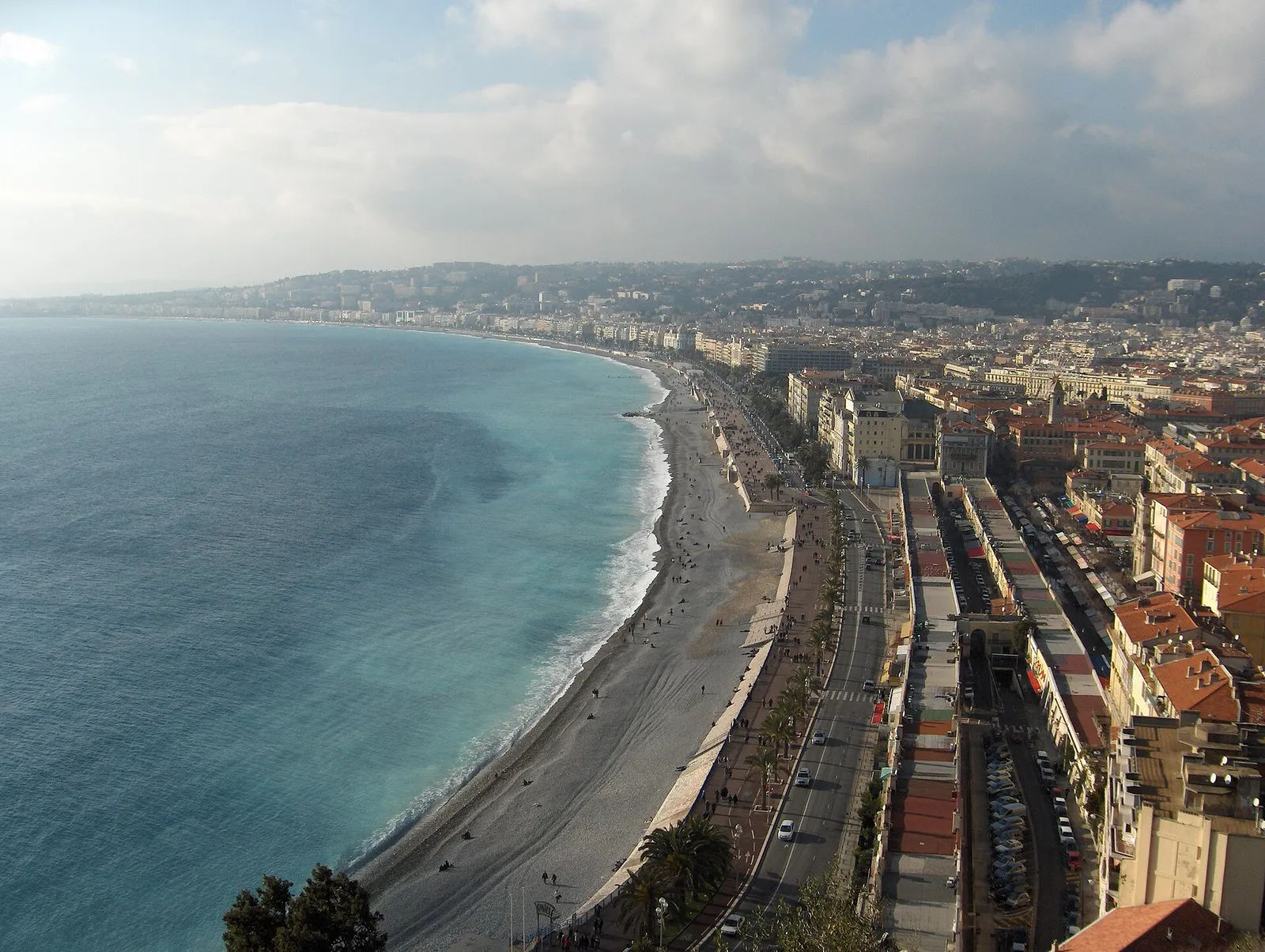 La Promenade des Anglais, à Nice