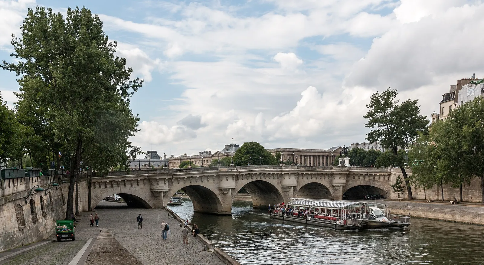 La Seine à Paris (illustration)
