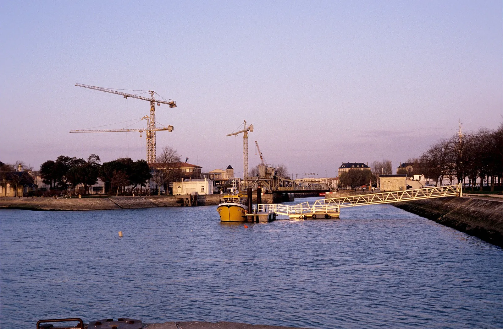 L'avant-port de La Rochelle (illustration)