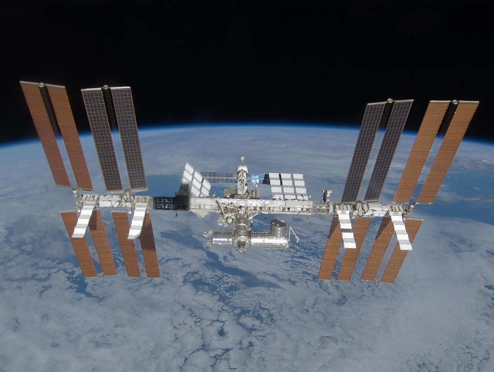 La Station spatiale internationale en orbite