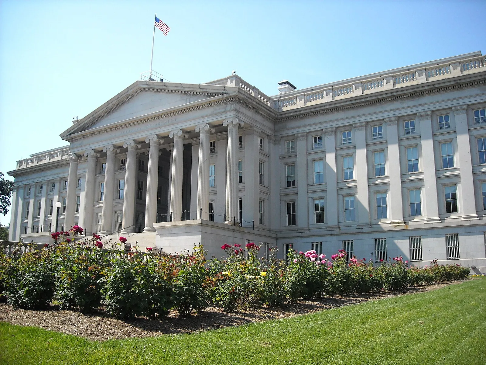 Le département du Trésor américain, à Washington (image d'illustration)
