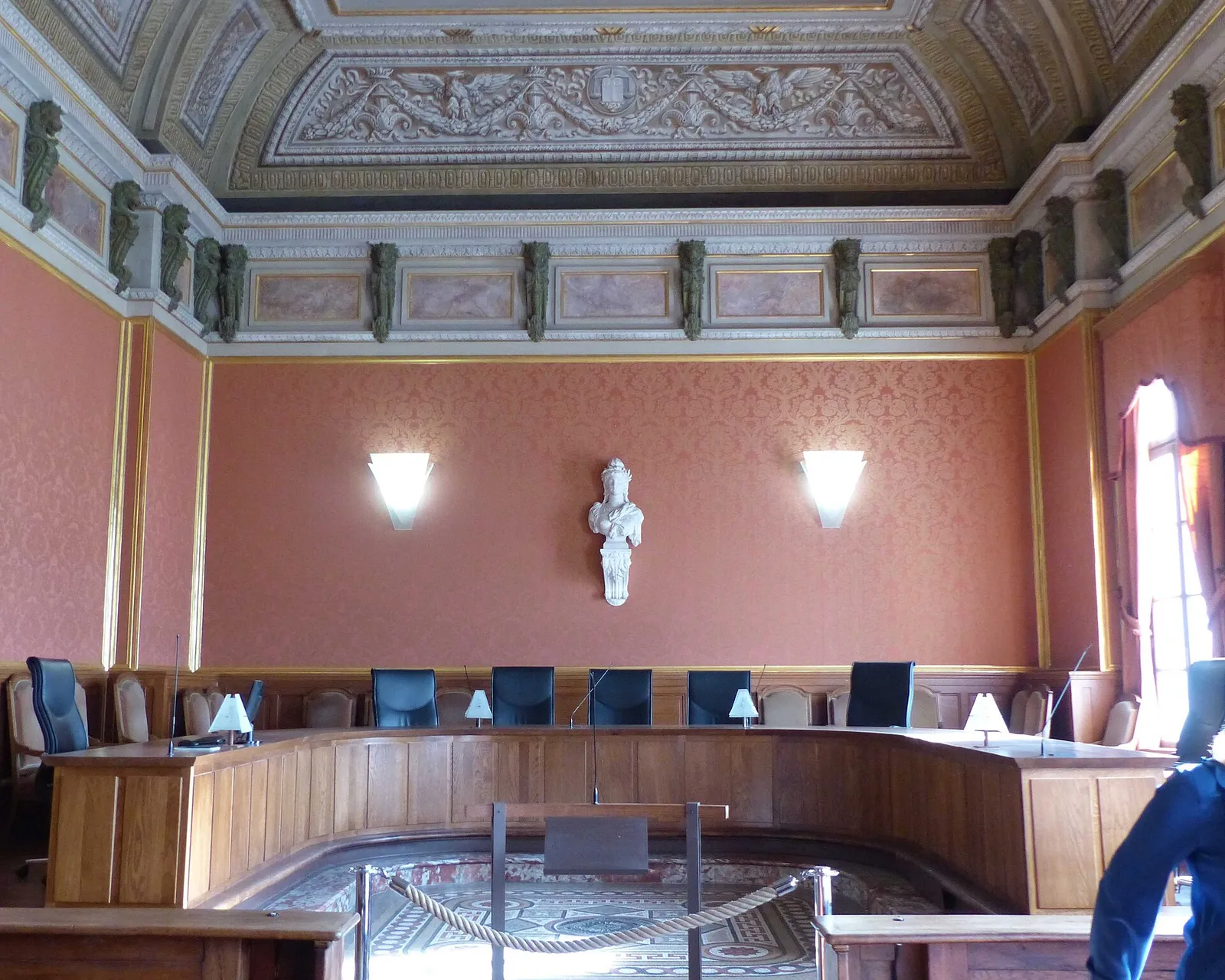 Une salle de la cour d'appel de Montpellier (illustration)